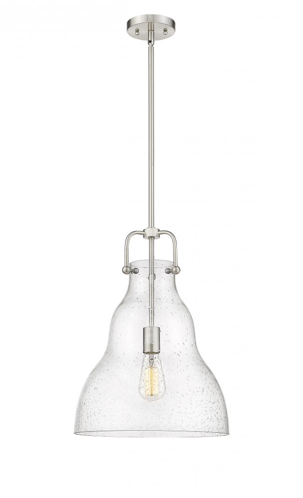 Haverhill - 1 Light - 14 inch - Brushed Satin Nickel - Stem hung - Pendant