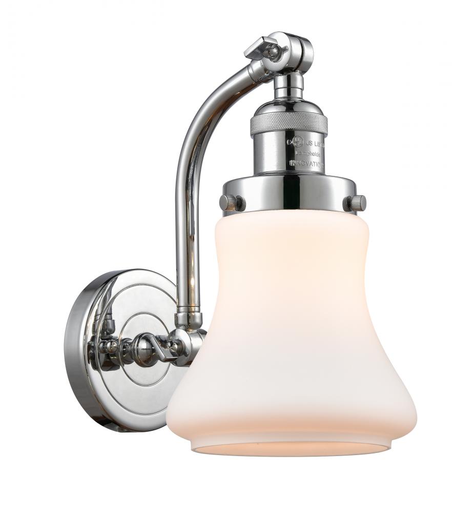 Bellmont - 1 Light - 7 inch - Polished Chrome - Adjustable Sconce
