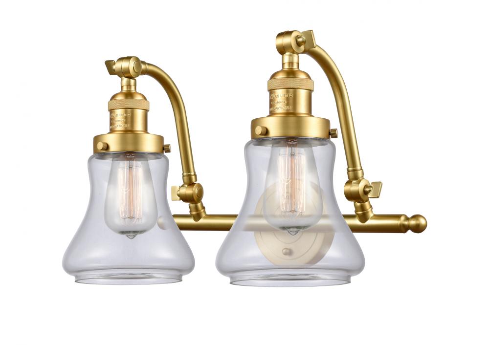 Bellmont - 2 Light - 18 inch - Satin Gold - Bath Vanity Light