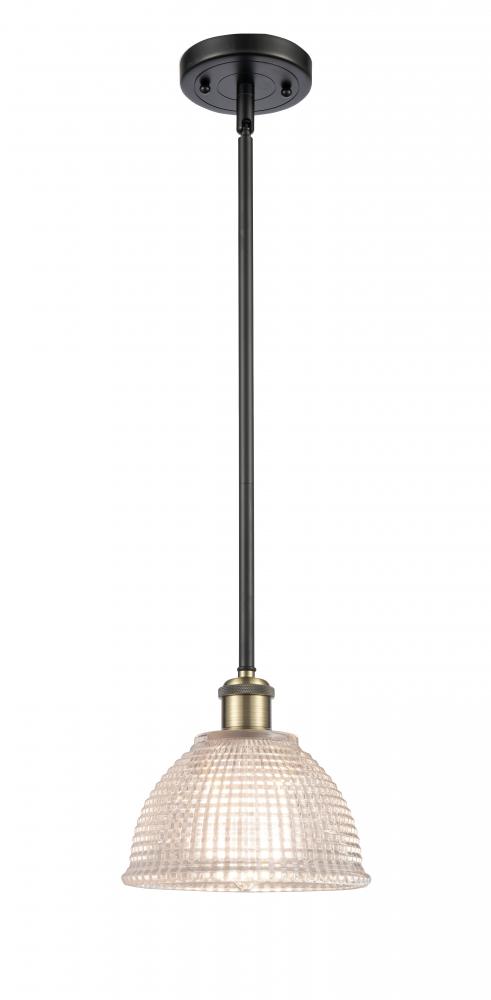 Arietta - 1 Light - 8 inch - Black Antique Brass - Mini Pendant
