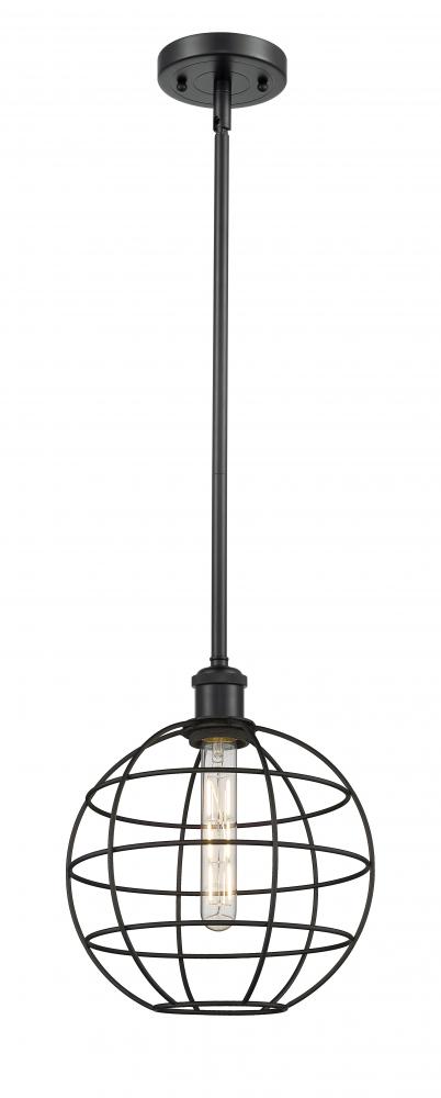 Lake Placid - 1 Light - 10 inch - Matte Black - Mini Pendant