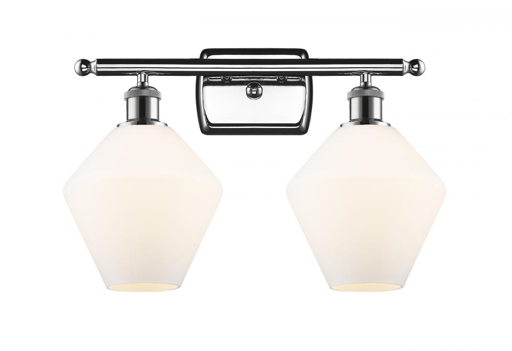 Cindyrella - 2 Light - 18 inch - Polished Chrome - Bath Vanity Light