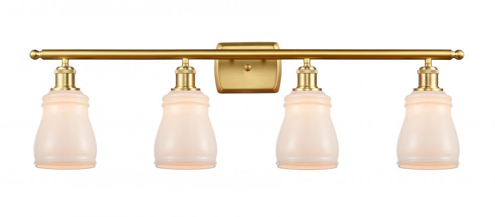Ellery - 4 Light - 35 inch - Satin Gold - Bath Vanity Light