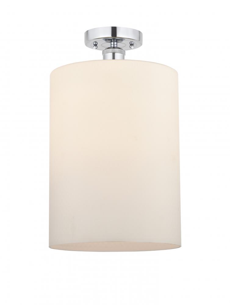 Cobbleskill - 1 Light - 9 inch - Polished Chrome - Semi-Flush Mount