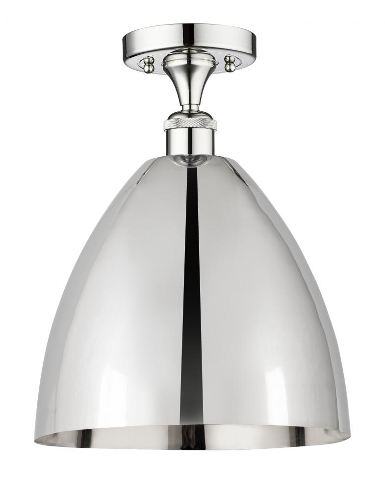 Bristol - 1 Light - 12 inch - Polished Chrome - Semi-Flush Mount