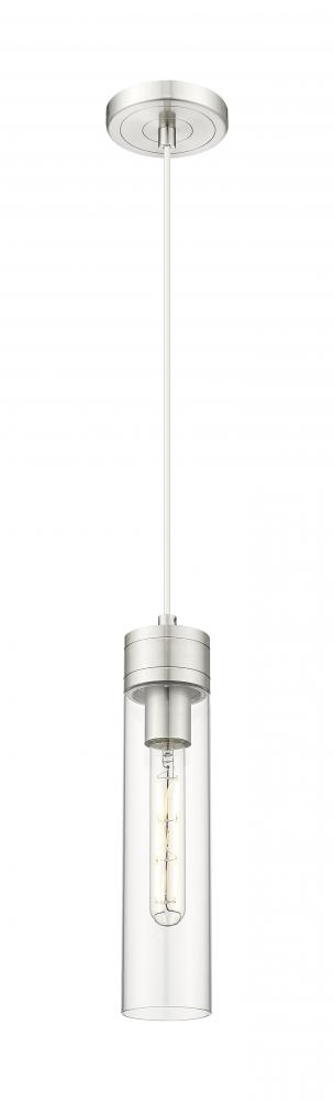 Boreas - 1 Light - 3 inch - Satin Nickel - Cord Hung - Mini Pendant