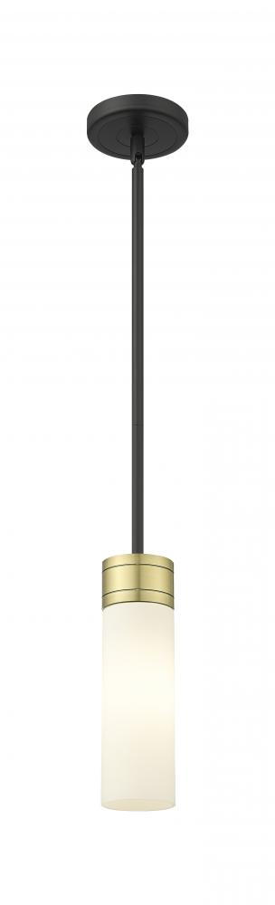 Boreas - 1 Light - 3 inch - Black Antique Brass - Stem Hung - Mini Pendant