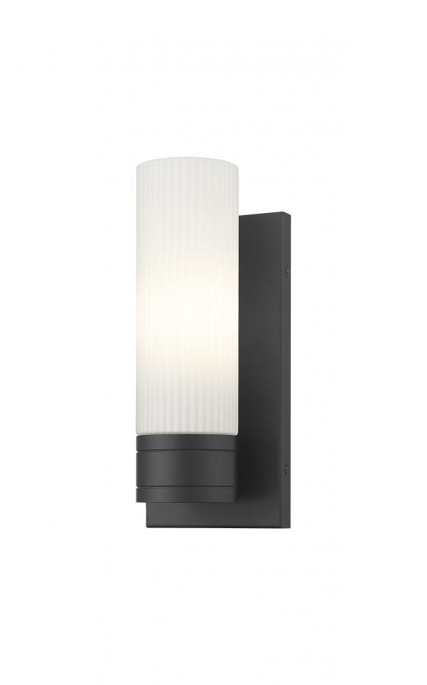 Boreas - 1 Light - 5 inch - Matte Black - Sconce