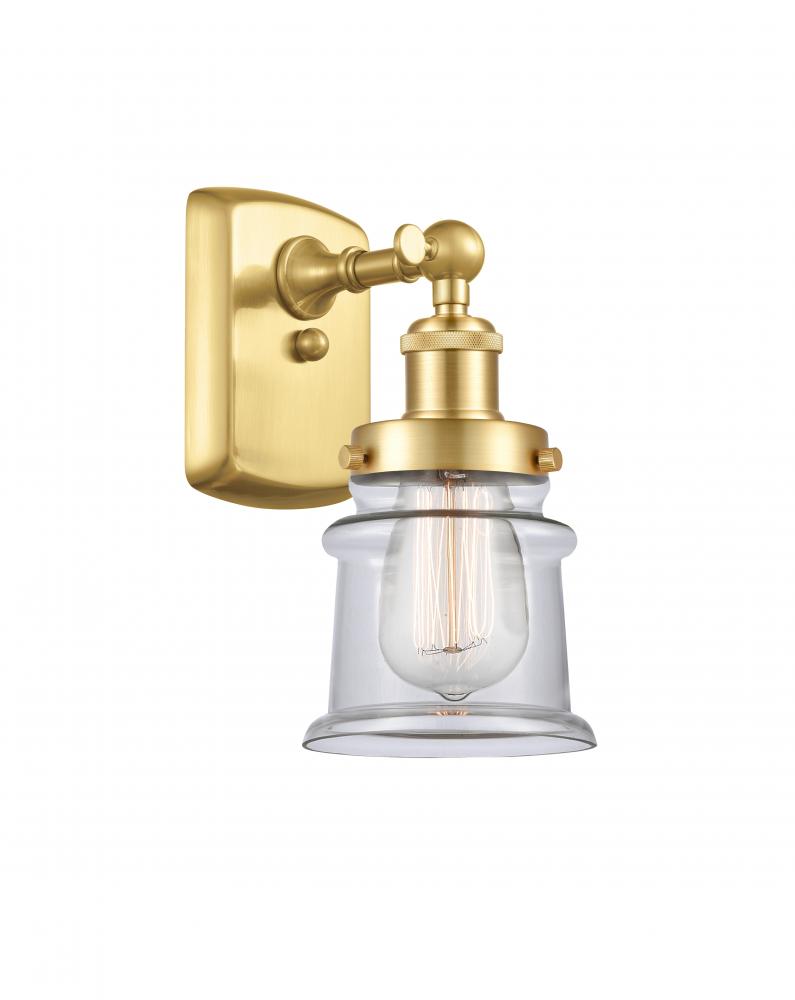 Canton - 1 Light - 6 inch - Satin Gold - Sconce