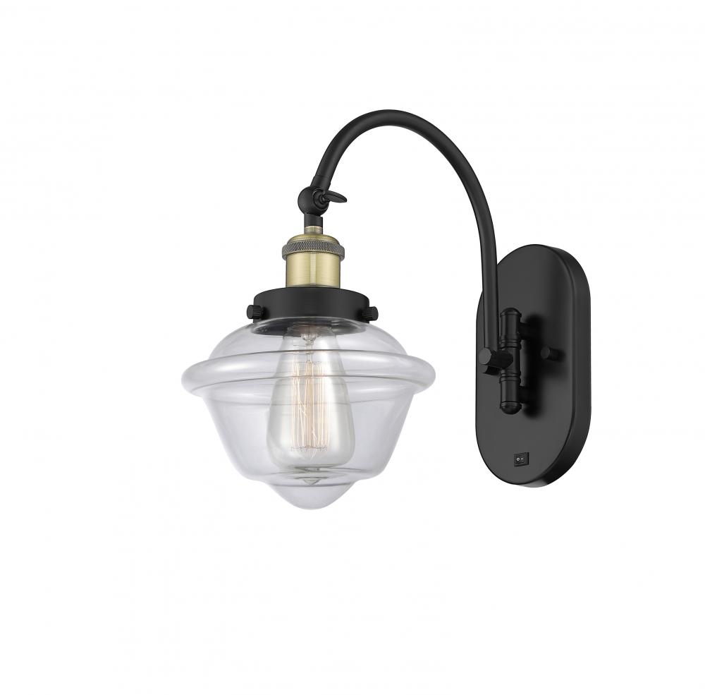 Oxford - 1 Light - 8 inch - Black Antique Brass - Sconce