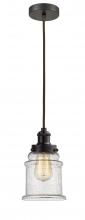 Innovations Lighting 100OB-10BR-1H-OB-G184 - Edison - 1 Light - 8 inch - Oil Rubbed Bronze - Cord hung - Mini Pendant