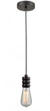 Innovations Lighting 100OB-10BW-5OB - Gatsby - 1 Light - 2 inch - Oil Rubbed Bronze - Cord hung - Mini Pendant