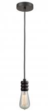 Innovations Lighting 100OB-10GY-5OB - Gatsby - 1 Light - 2 inch - Oil Rubbed Bronze - Cord hung - Mini Pendant