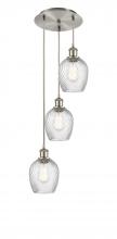 Innovations Lighting 113B-3P-SN-G292 - Salina - 3 Light - 12 inch - Brushed Satin Nickel - Cord Hung - Multi Pendant