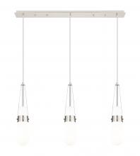 Innovations Lighting 123-452-1P-PN-G452-4GWH - Milan - 3 Light - 36 inch - Polished Nickel - Linear Pendant