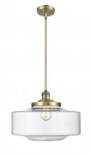 Innovations Lighting 201S-AB-G692-16 - Bridgeton - 1 Light - 16 inch - Antique Brass - Stem Hung - Mini Pendant