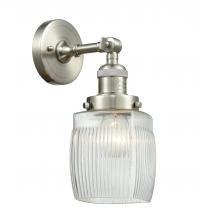 Innovations Lighting 203-SN-G302 - Colton - 1 Light - 6 inch - Brushed Satin Nickel - Sconce