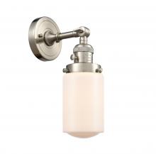 Innovations Lighting 203SW-SN-G311 - Dover - 1 Light - 5 inch - Brushed Satin Nickel - Sconce