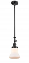 Innovations Lighting 206-BK-G191 - Bellmont - 1 Light - 6 inch - Matte Black - Stem Hung - Mini Pendant