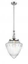 Innovations Lighting 206-PC-G664-12 - Bullet - 1 Light - 12 inch - Polished Chrome - Stem Hung - Mini Pendant