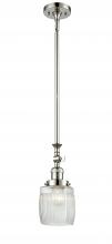 Innovations Lighting 206-PN-G302 - Colton - 1 Light - 6 inch - Polished Nickel - Stem Hung - Mini Pendant