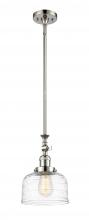 Innovations Lighting 206-PN-G713 - Bell - 1 Light - 8 inch - Polished Nickel - Stem Hung - Mini Pendant