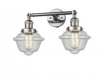 Innovations Lighting 208-PN-G534 - Oxford - 2 Light - 17 inch - Polished Nickel - Bath Vanity Light