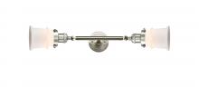 Innovations Lighting 208L-SN-G181S-LED - Canton - 2 Light - 6 inch - Brushed Satin Nickel - Adjustable Bath Vanity Light