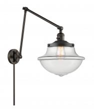 Innovations Lighting 238-OB-G542 - Oxford - 1 Light - 12 inch - Oil Rubbed Bronze - Swing Arm