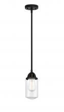 Innovations Lighting 288-1S-BK-G312 - Dover - 1 Light - 5 inch - Matte Black - Cord hung - Mini Pendant