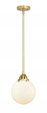 Innovations Lighting 288-1S-SG-G201-8 - Beacon - 1 Light - 8 inch - Satin Gold - Cord hung - Mini Pendant
