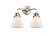 Innovations Lighting 288-2W-SN-G61 - Cone - 2 Light - 14 inch - Brushed Satin Nickel - Bath Vanity Light