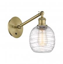 Innovations Lighting 317-1W-AB-G1013 - Belfast - 1 Light - 6 inch - Antique Brass - Sconce