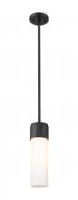 Innovations Lighting 428-1S-BK-G428-12WH - Bolivar - 1 Light - 5 inch - Matte Black - Pendant