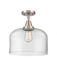 Innovations Lighting 447-1C-SN-G72-L - Bell - 1 Light - 12 inch - Brushed Satin Nickel - Flush Mount