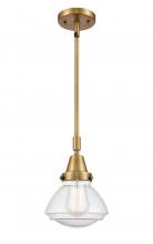 Innovations Lighting 447-1S-BB-G324 - Olean - 1 Light - 7 inch - Brushed Brass - Mini Pendant