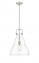 Innovations Lighting 494-1S-SN-G592-14 - Haverhill - 1 Light - 14 inch - Brushed Satin Nickel - Stem hung - Pendant