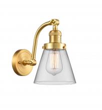 Innovations Lighting 515-1W-SG-G62 - Cone - 1 Light - 7 inch - Satin Gold - Sconce