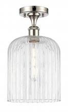 Innovations Lighting 516-1C-PN-G559-8CL - Bridal Veil - 1 Light - 5 inch - Polished Nickel - Semi-Flush Mount