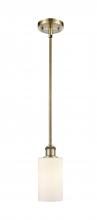Innovations Lighting 516-1S-AB-G801 - Clymer - 1 Light - 4 inch - Antique Brass - Mini Pendant