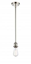 Innovations Lighting 516-1S-PN - Bare Bulb - 1 Light - 5 inch - Polished Nickel - Mini Pendant