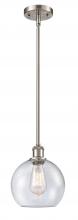 Innovations Lighting 516-1S-SN-G124 - Athens - 1 Light - 8 inch - Brushed Satin Nickel - Mini Pendant