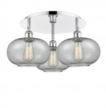 Innovations Lighting 516-3C-PC-G247 - Gorham - 3 Light - 21 inch - Polished Chrome - Flush Mount