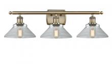 Innovations Lighting 516-3W-AB-G132 - Orwell - 3 Light - 28 inch - Antique Brass - Bath Vanity Light