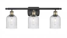 Innovations Lighting 516-3W-BAB-G559-5SDY - Bridal Veil - 3 Light - 25 inch - Black Antique Brass - Bath Vanity Light