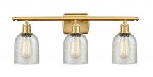 Innovations Lighting 516-3W-SG-G259 - Caledonia - 3 Light - 25 inch - Satin Gold - Bath Vanity Light