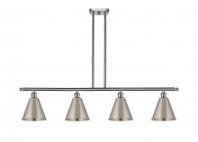 Innovations Lighting 516-4I-SN-MBC-8-SN - Berkshire - 4 Light - 48 inch - Brushed Satin Nickel - Cord hung - Island Light