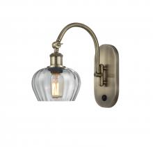 Innovations Lighting 518-1W-AB-G92 - Fenton - 1 Light - 7 inch - Antique Brass - Sconce