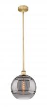 Innovations Lighting 616-1S-BB-G556-12SM - Rochester - 1 Light - 12 inch - Brushed Brass - Cord hung - Mini Pendant