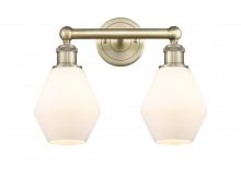 Innovations Lighting 616-2W-AB-G651-6 - Cindyrella - 2 Light - 15 inch - Antique Brass - Bath Vanity Light